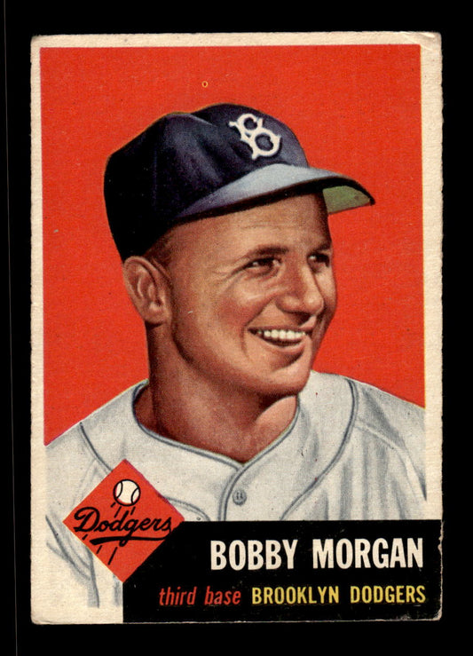 1953 Topps #85 Bobby Morgan Brooklyn Dodgers VG CS26017450