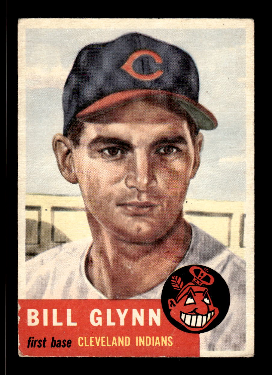 1953 Topps #171 Bill Glynn Cleveland Indians VG CS26017456
