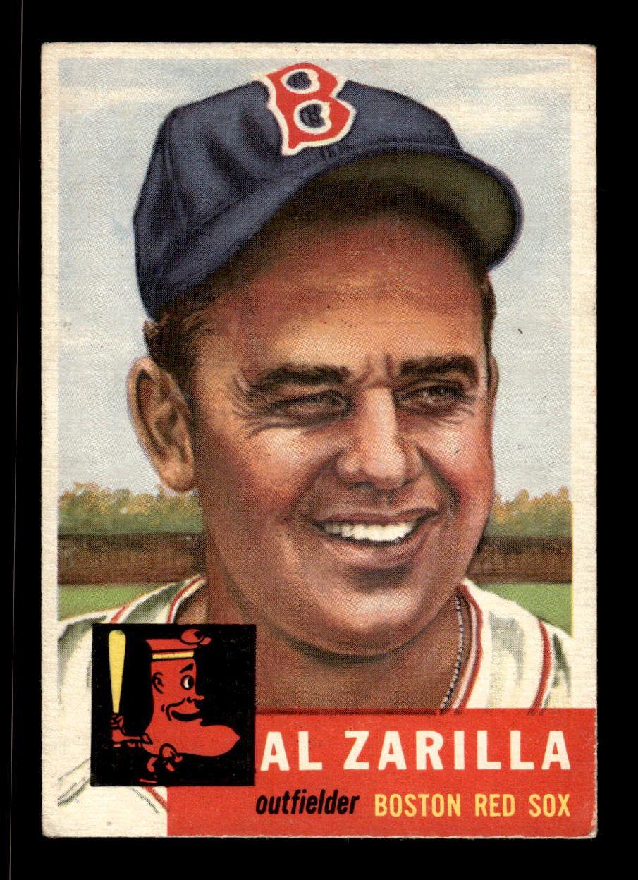 1953 Topps #181 Al Zarilla Boston Red Sox VG CS26017461