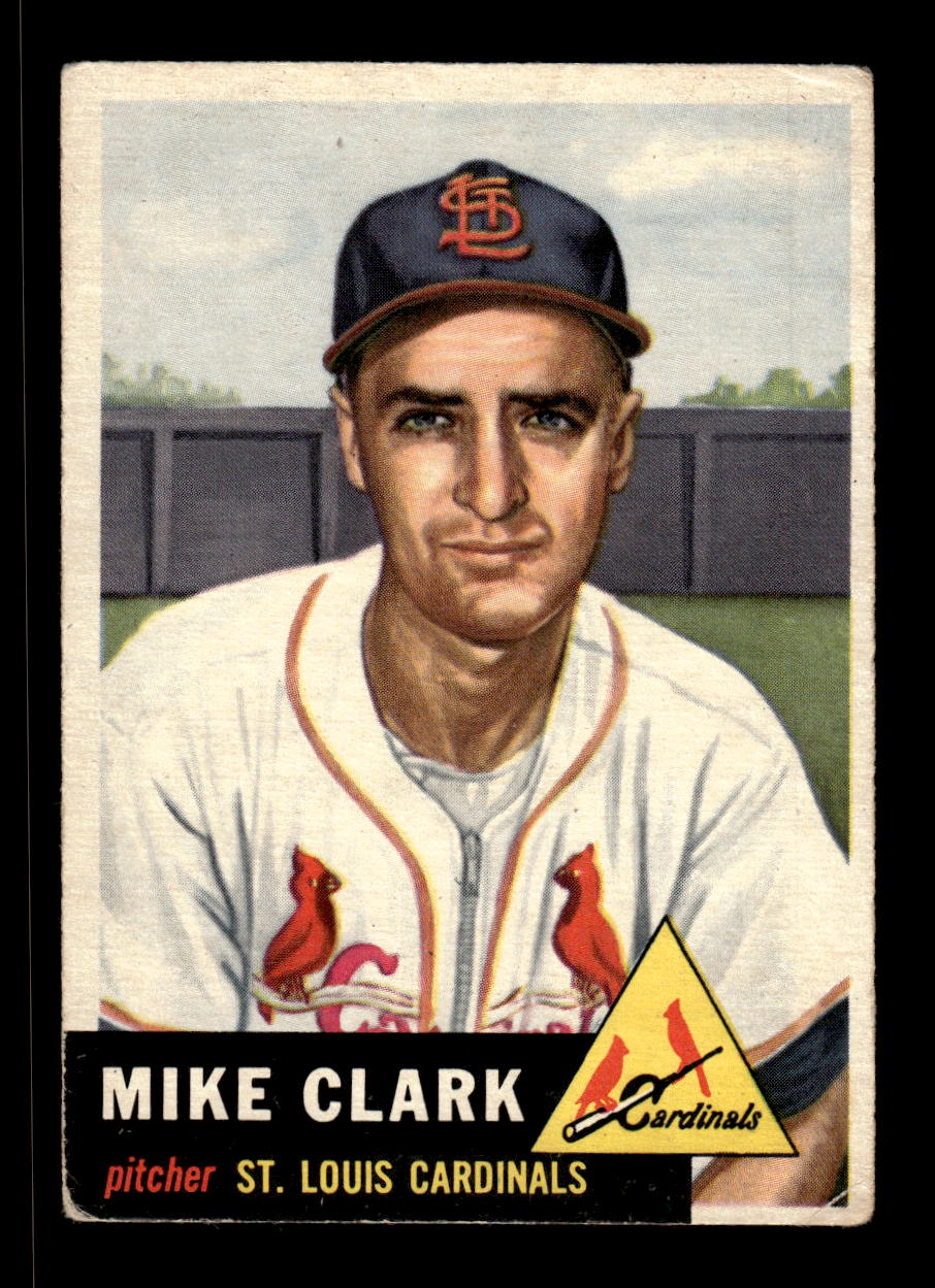 1953 Topps #193 Mike Clark St. Louis Cardinals VG CS26017465
