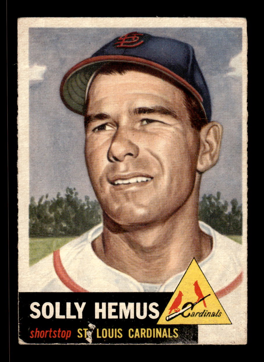 1953 Topps #231 Solly Hemus St. Louis Cardinals VG CS26017476