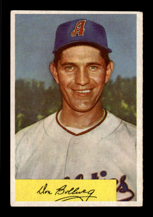 1954 Bowman #115 Don Bollweg Philadelphia Athletics VG CS26017491
