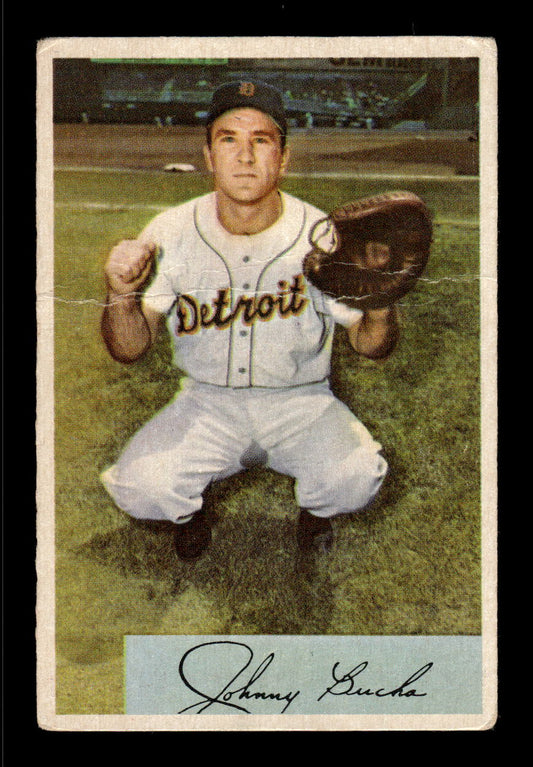 1954 Bowman #215 Johnny Bucha Detroit Tigers Poor CS26017501