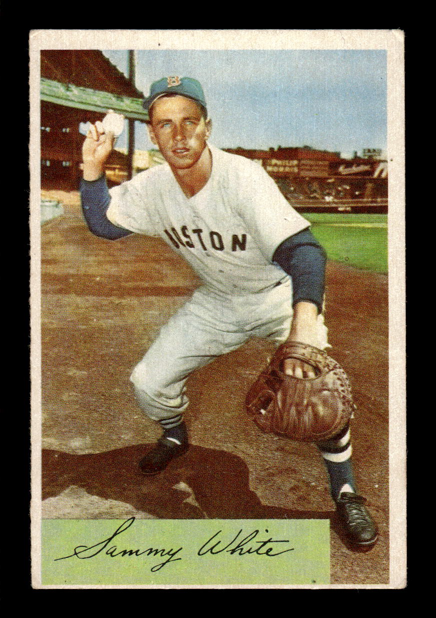 1954 Bowman #34 Sammy White Boston Red Sox VG CS26017503