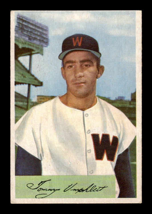1954 Bowman #88 Tom Umphlett Washington Senators VG CS26017504