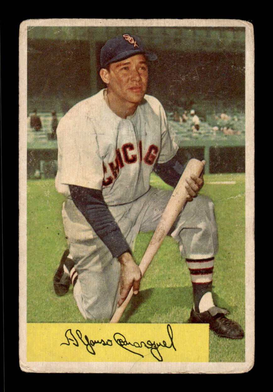 1954 Bowman #54 Chico Carrasquel Chicago White Sox LOW GRADE CS26017506