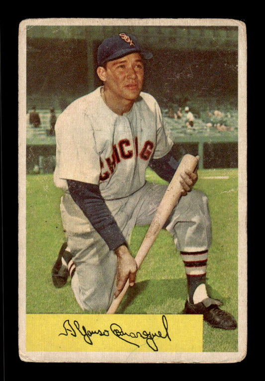 1954 Bowman #54 Chico Carrasquel Chicago White Sox LOW GRADE CS26017506