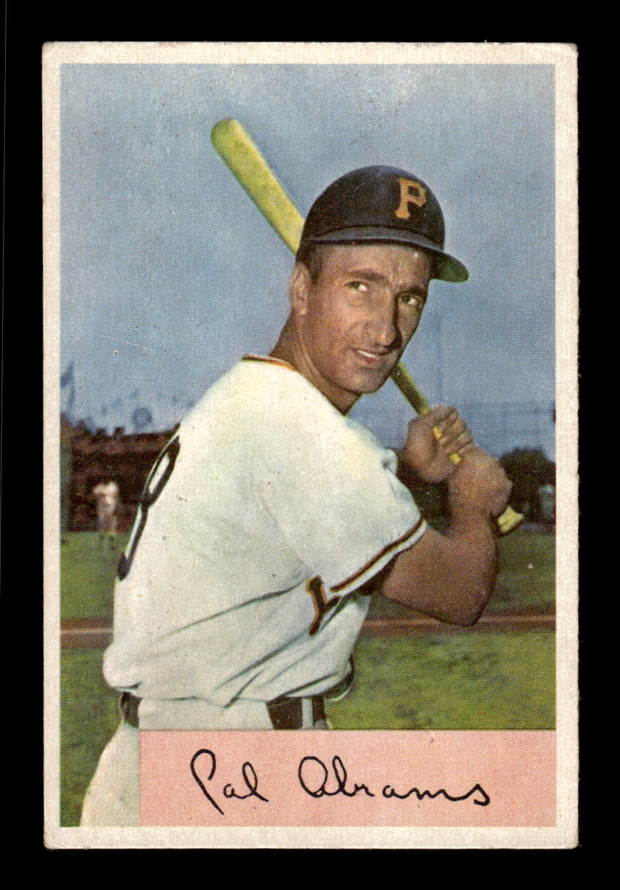 1954 Bowman #91 Cal Abrams Pittsburgh Pirates F/G CS26017508