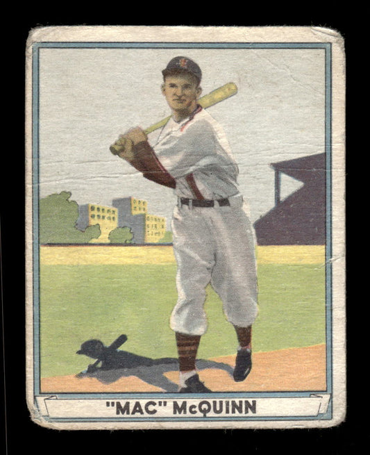 1941 Play Ball #23 George McQuinn St. Louis Browns Poor CS26017511