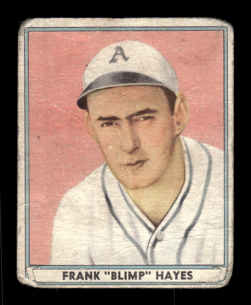 1941 Play Ball #41 Frankie Hayes Philadelphia Athletics Poor CS26017512