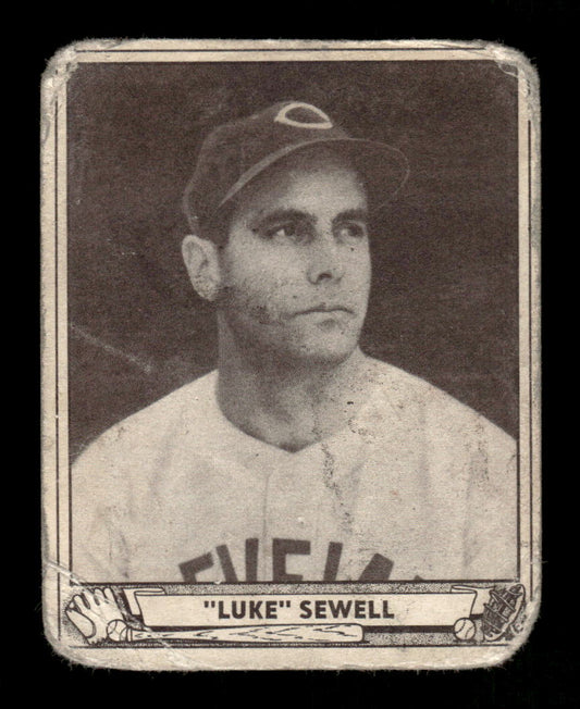 1940 Play Ball #48 Luke Sewell Cleveland Indians LOW GRADE CS26017516