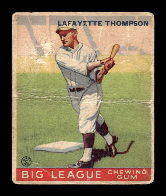 1933 Goudey (R319) #13 Lafayette Thompson Brooklyn Dodgers Poor CS26017530