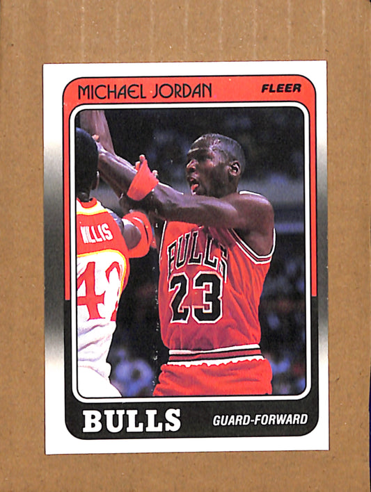 1988-89 Fleer #17 Michael Jordan Chicago Bulls NMT CS26017763