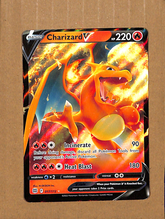 SWSH09: Brilliant Stars #017/172 Charizard V NMT CS26017773