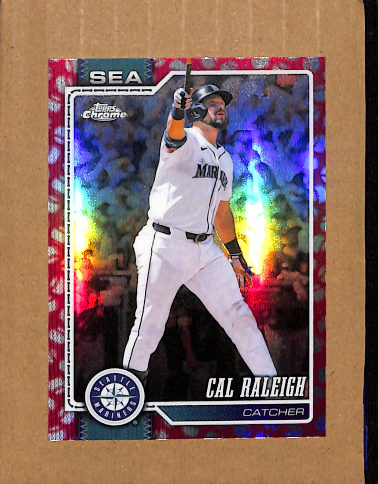 2026 Topps Chrome #9 Cal Raleigh Seattle Mariners NMT CS26017786
