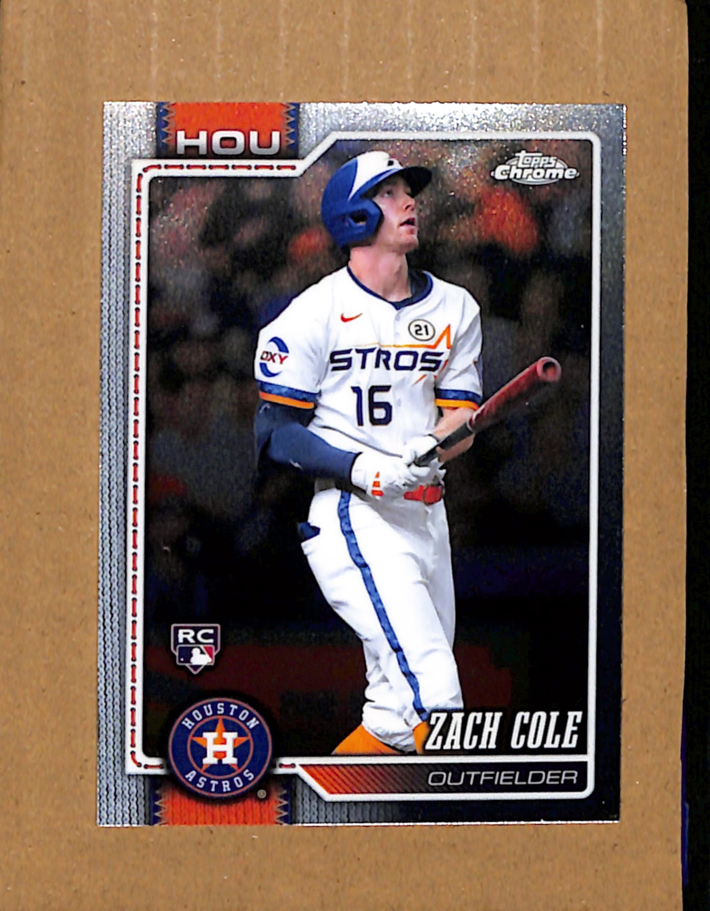 2026 Topps Chrome #107 Zach Cole Houston Astros NMT CS26017789