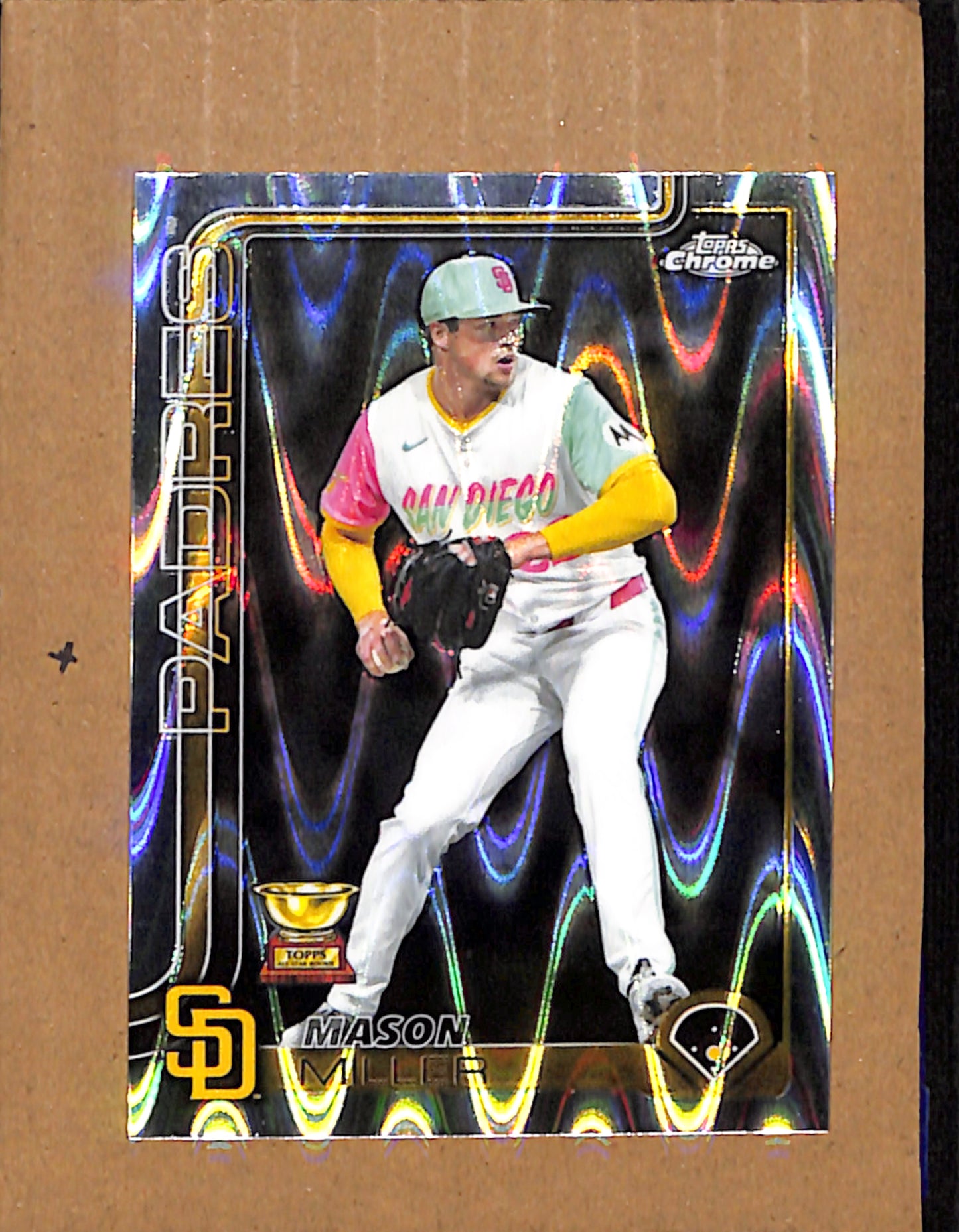 2025 Topps Chrome Update #USC195 Mason Miller San Diego Padres NMT CS26017794