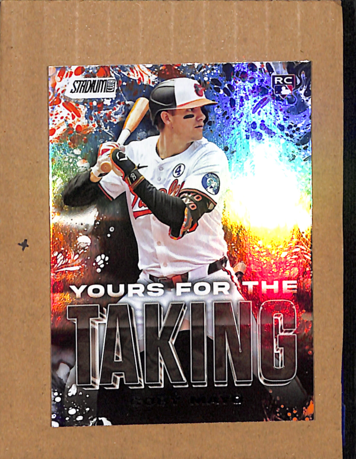 2025 Stadium Club #YK-7 Coby Mayo Baltimore Orioles NMT CS26017800