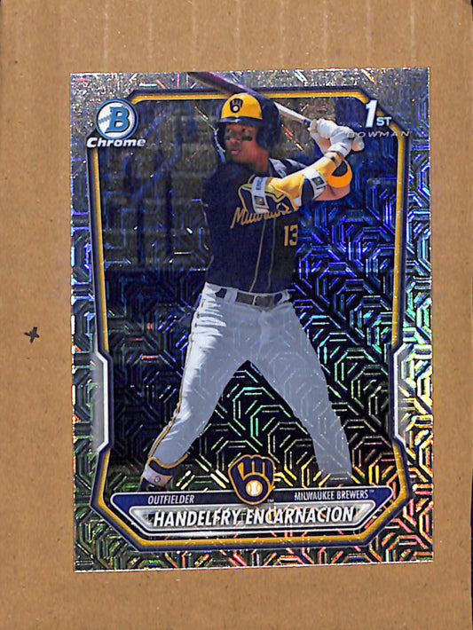 2026 Bowman #BCP-47 Handelfry Encarnacion Milwaukee Brewers NMT CS26017801