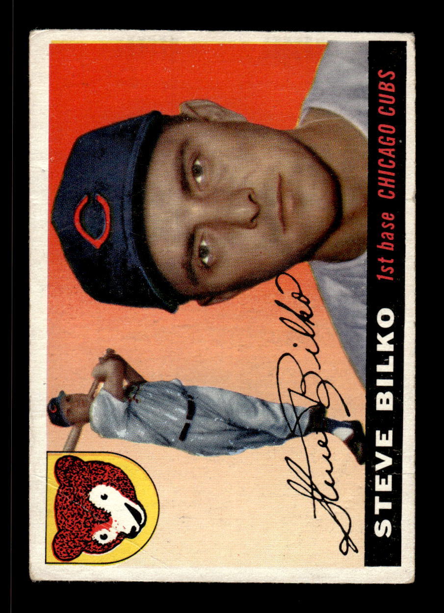1955 Topps #93 Steve Bilko Chicago Cubs VG CS26017827
