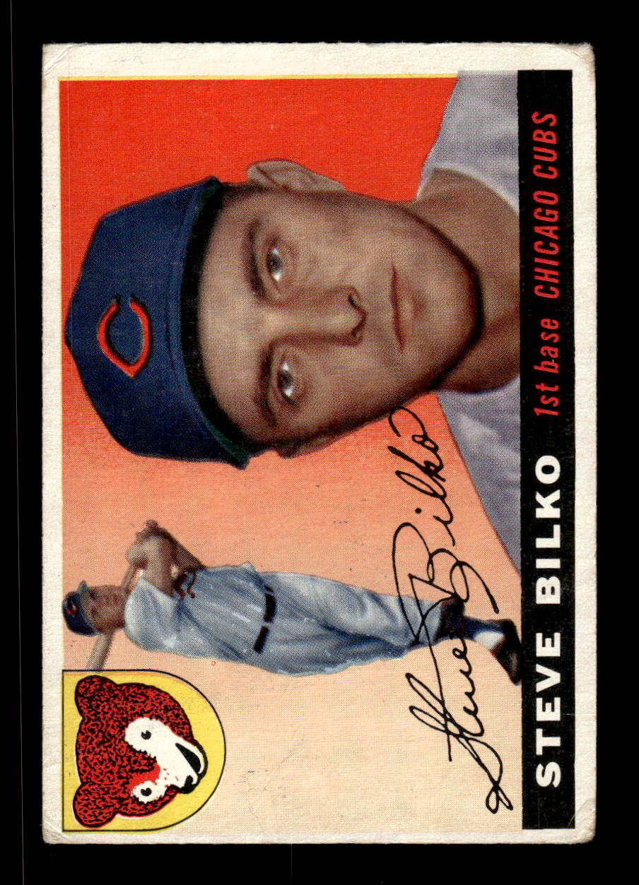 1955 Topps #93 Steve Bilko Chicago Cubs VG CS26017828