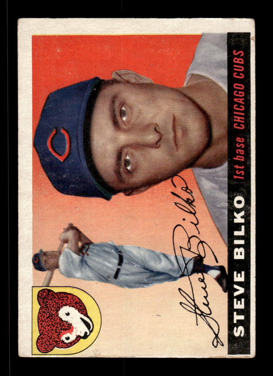1955 Topps #93 Steve Bilko Chicago Cubs VG CS26017829