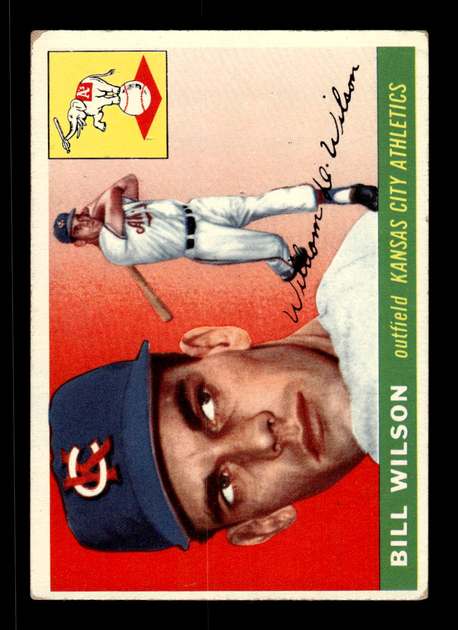 1955 Topps #86 Bill Wilson Kansas City Athletics VG CS26017835