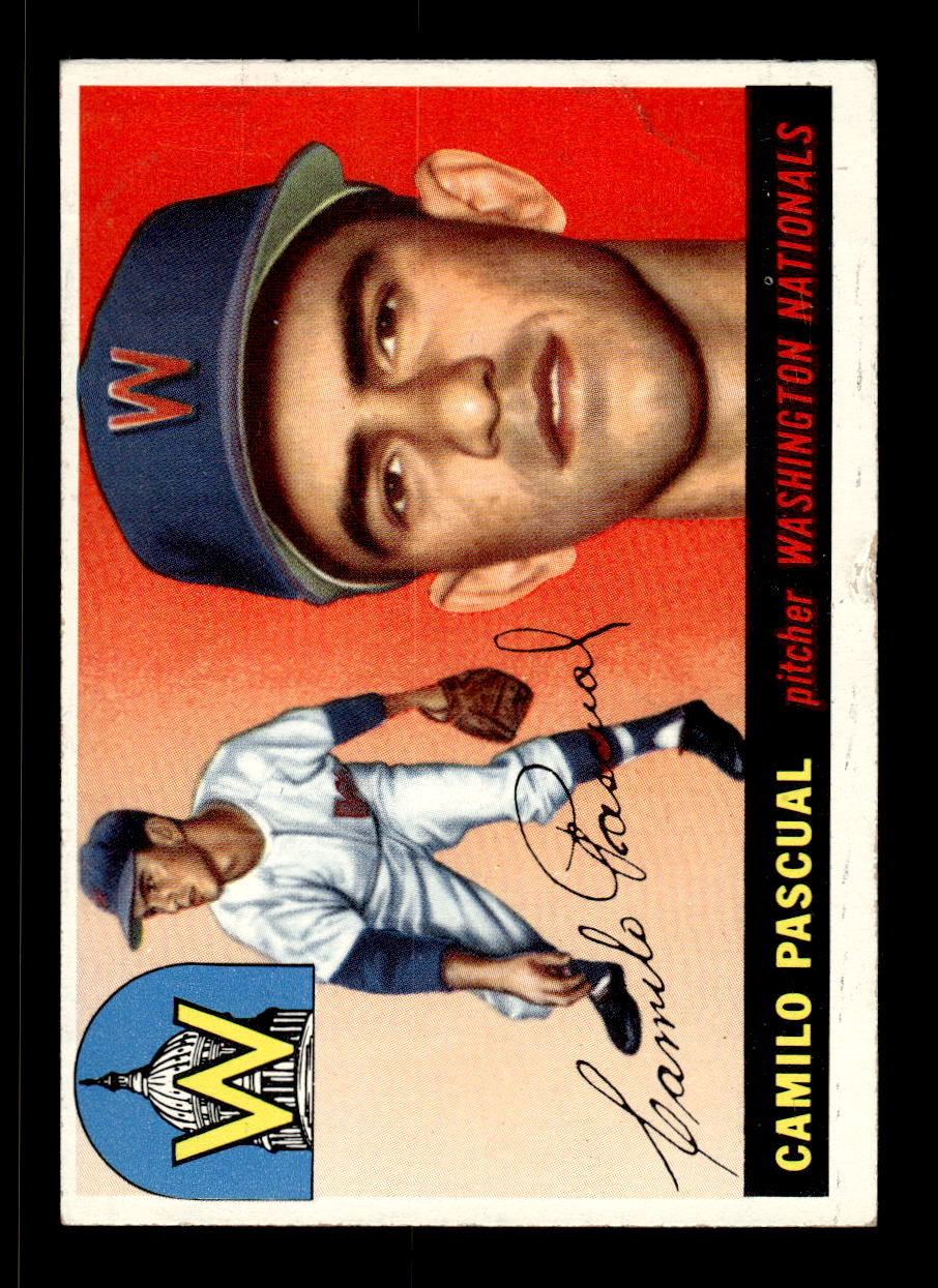 1955 Topps #84 Camilo Pascual Washington Senators VG CS26017837