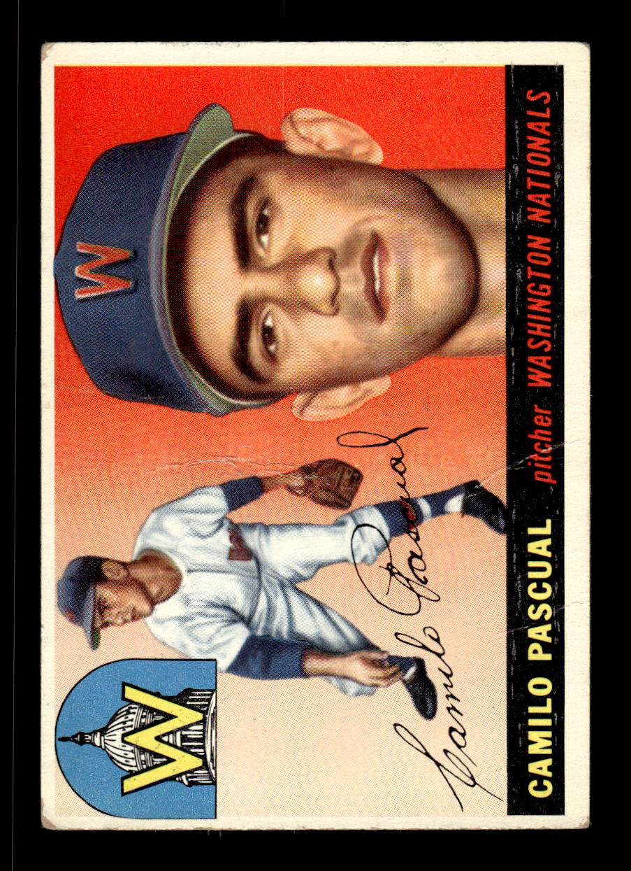1955 Topps #84 Camilo Pascual Washington Senators VG CS26017838