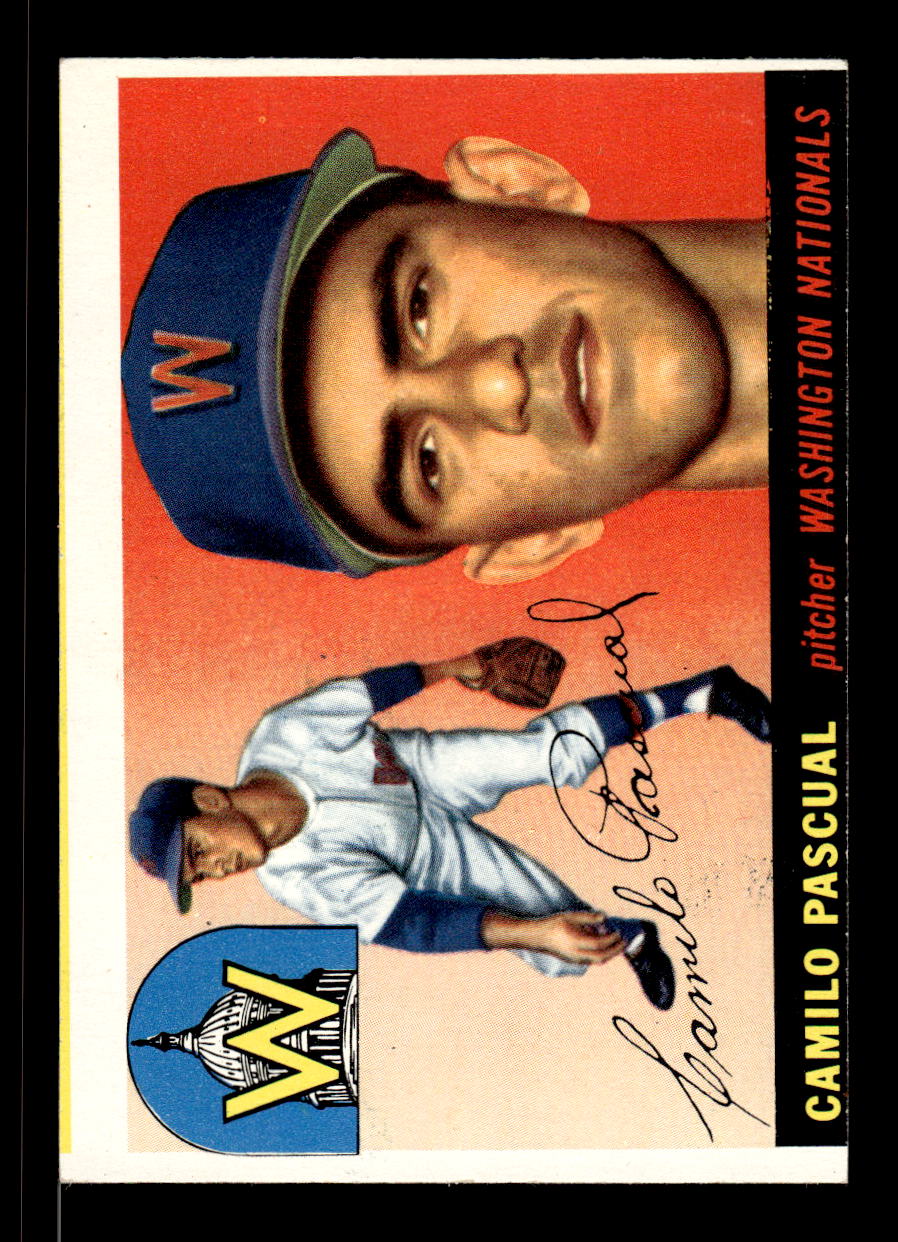 1955 Topps #84 Camilo Pascual Washington Senators VG CS26017839
