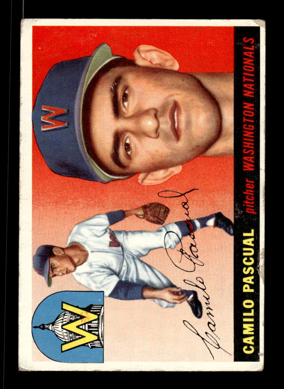 1955 Topps #84 Camilo Pascual Washington Senators VG CS26017840