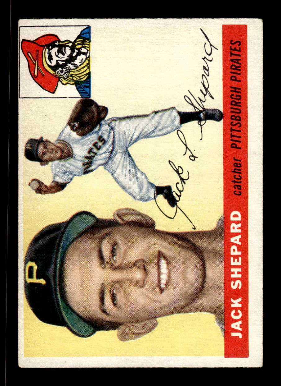 1955 Topps #73 Jack Shepard Pittsburgh Pirates VG CS26017842