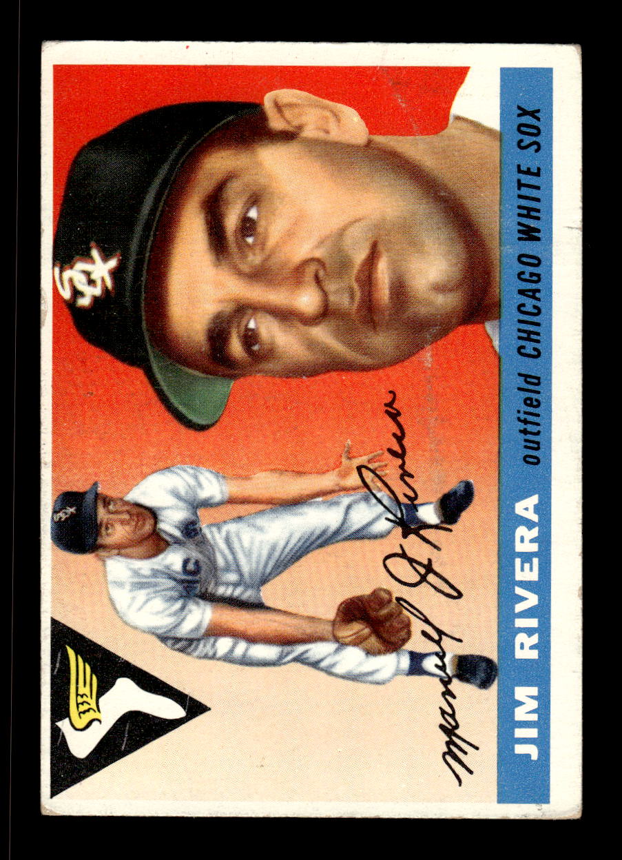 1955 Topps #58 Jim Rivera Chicago White Sox VG CS26017845