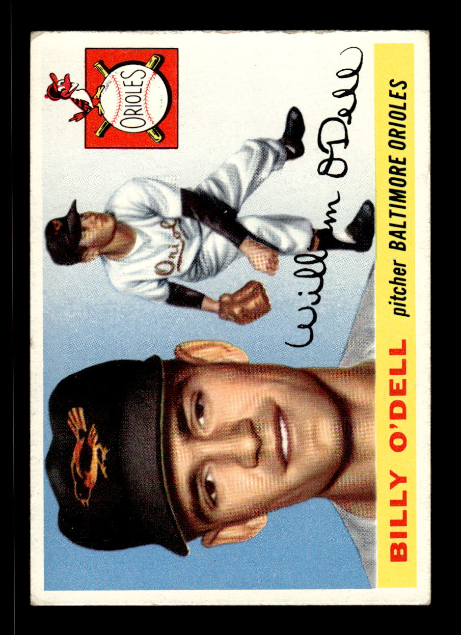 1955 Topps #57 Billy O'Dell Baltimore Orioles VG CS26017846