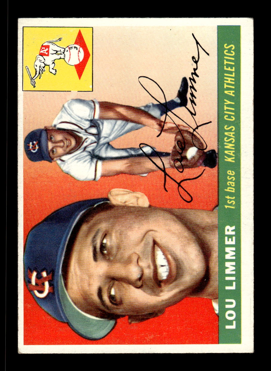 1955 Topps #54 Lou Limmer Kansas City Athletics VG CS26017849