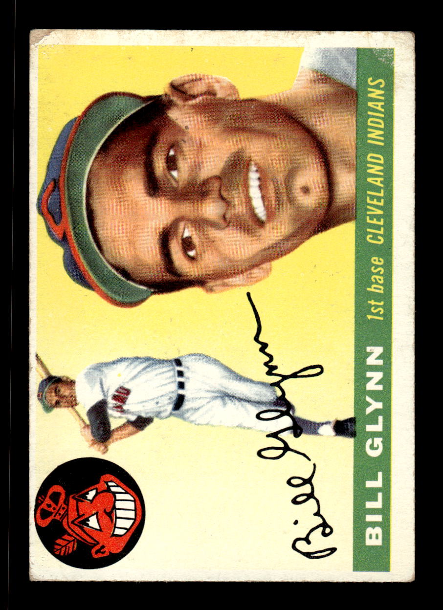 1955 Topps #39 Bill Glynn Cleveland Indians VG CS26017851