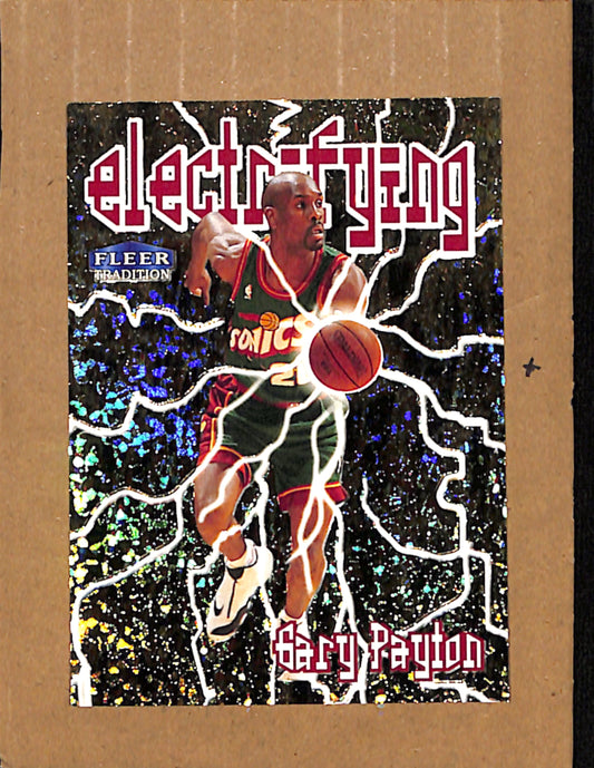 1998-99 Fleer Tradition #9E Gary Payton Seattle SuperSonics NMT CS26017871