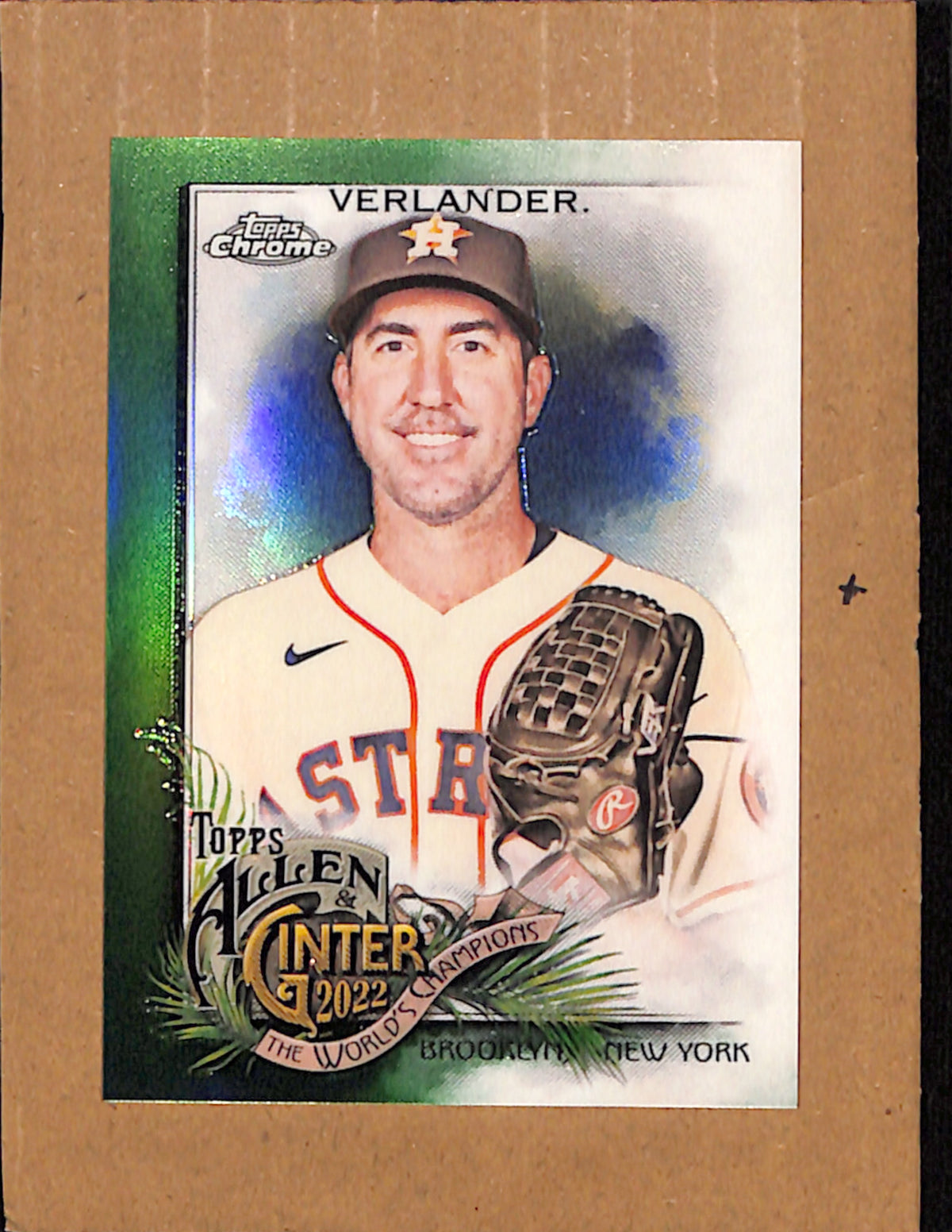 2022 Topps Allen & Ginter Chrome #51 Justin Verlander #ed 59/99 NMT CS26017888