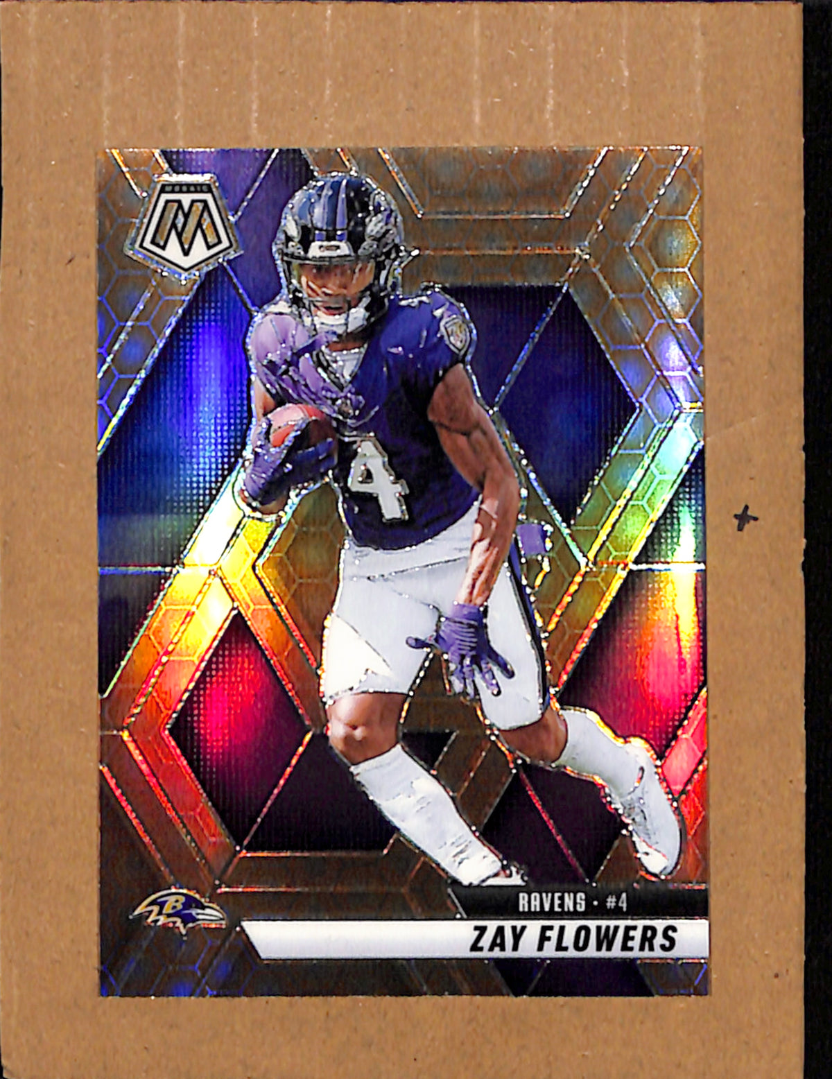 2025 Panini Mosaic #126 Zay Flowers Baltimore Ravens NMT CS26017902