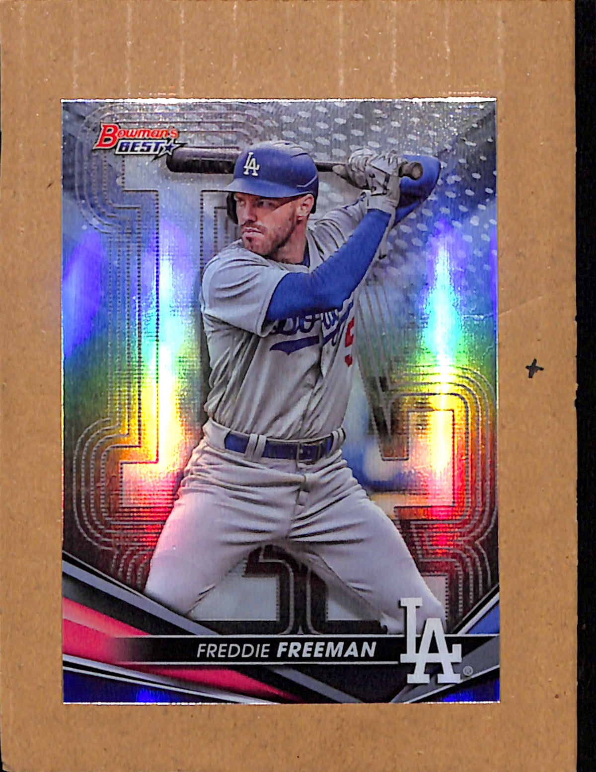 2022 Bowman's Best #37 Freddie Freeman Refractor NMT CS26017910