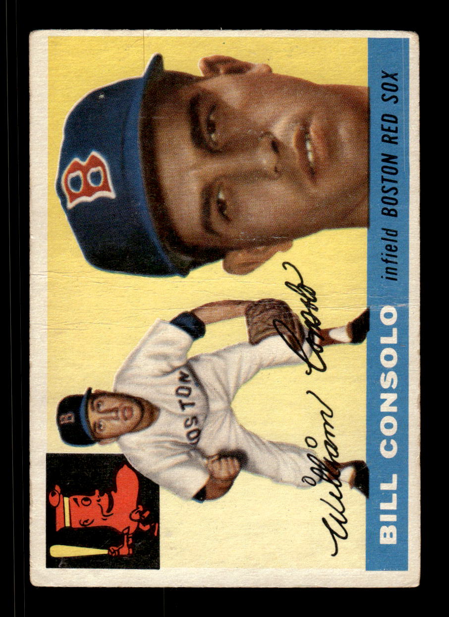 1955 Topps #207 Bill Consolo Boston Red Sox VG CS26017937