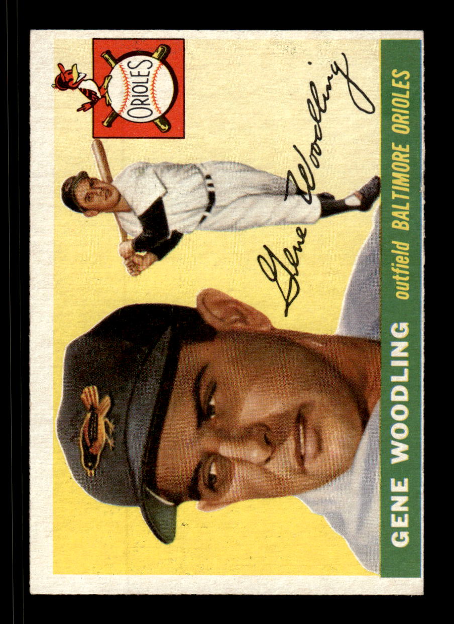 1955 Topps #190 Gene Woodling Baltimore Orioles VG CS26017942