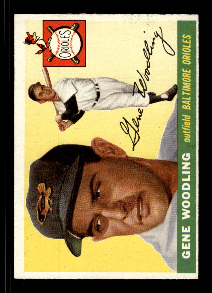 1955 Topps #190 Gene Woodling Baltimore Orioles VG CS26017944