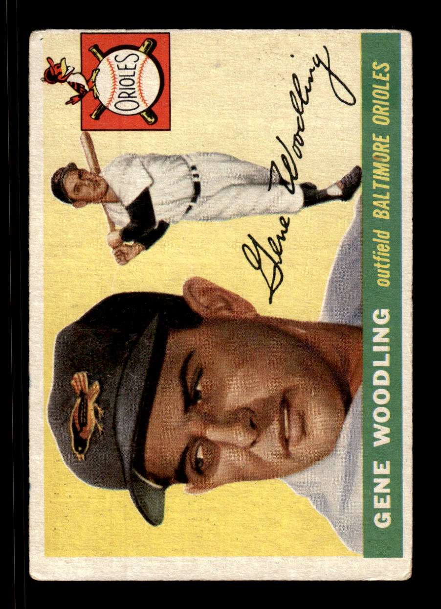 1955 Topps #190 Gene Woodling Baltimore Orioles VG CS26017946