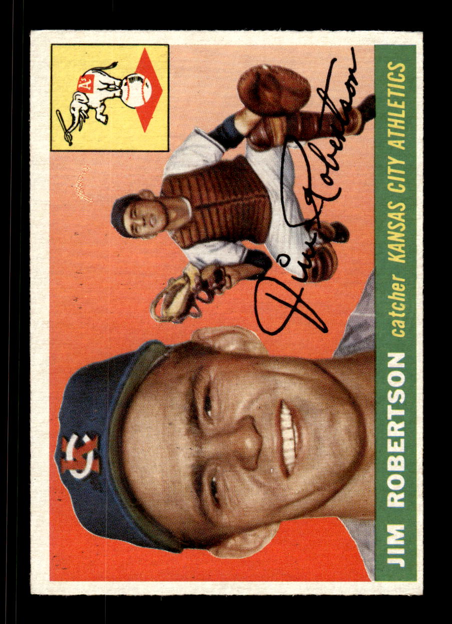 1955 Topps #177 Jim Robertson Kansas City Athletics VG CS26017959