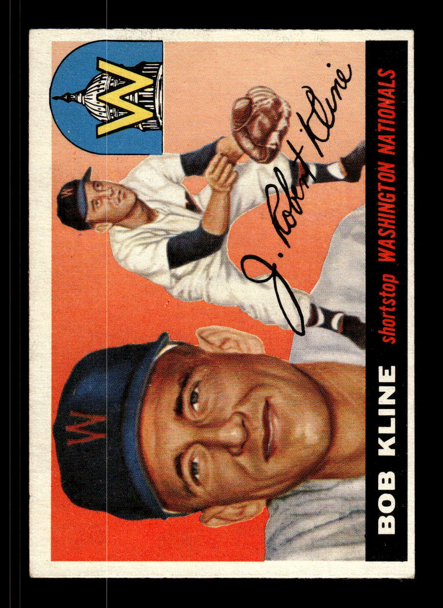 1955 Topps #173 Bob Kline Washington Senators VG CS26017967