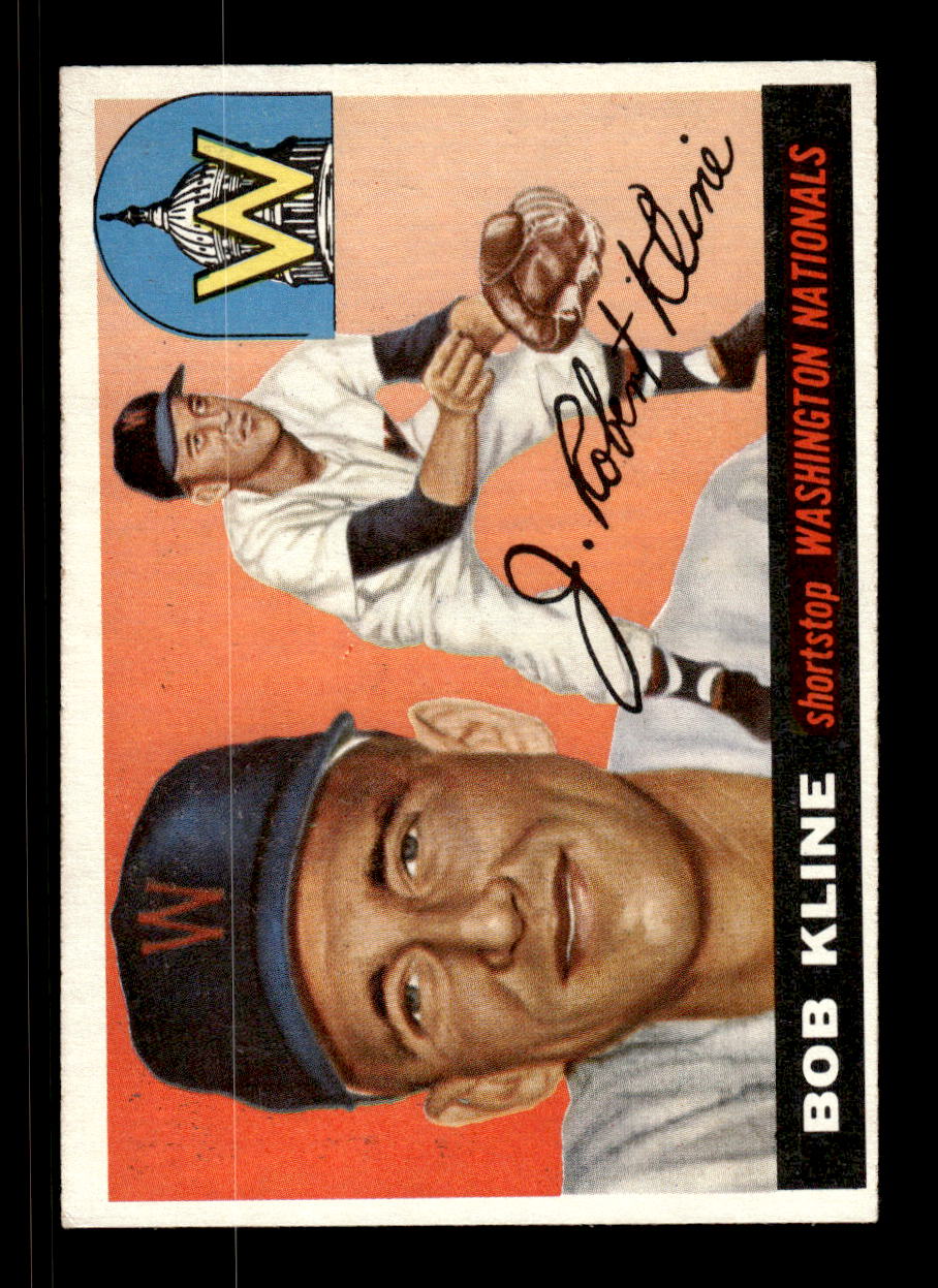1955 Topps #173 Bob Kline Washington Senators VG CS26017972