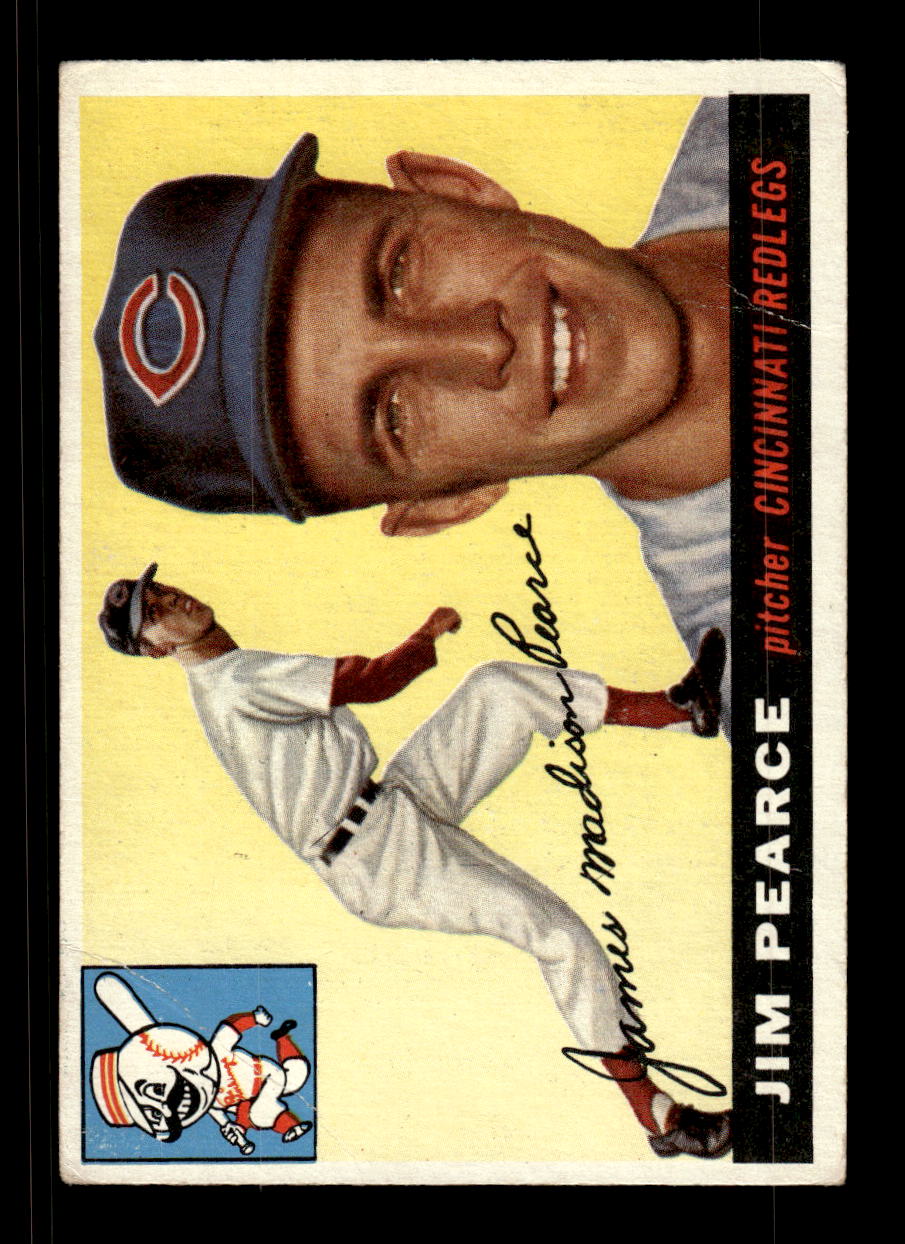 1955 Topps #170 Jim Pearce Cincinnati Redlegs VG CS26017976