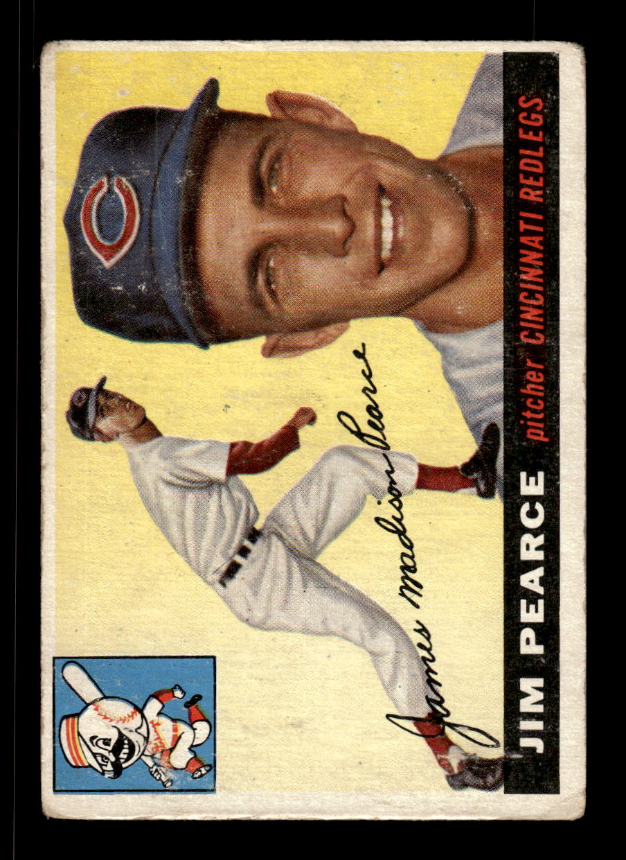 1955 Topps #170 Jim Pearce Cincinnati Redlegs VG CS26017977