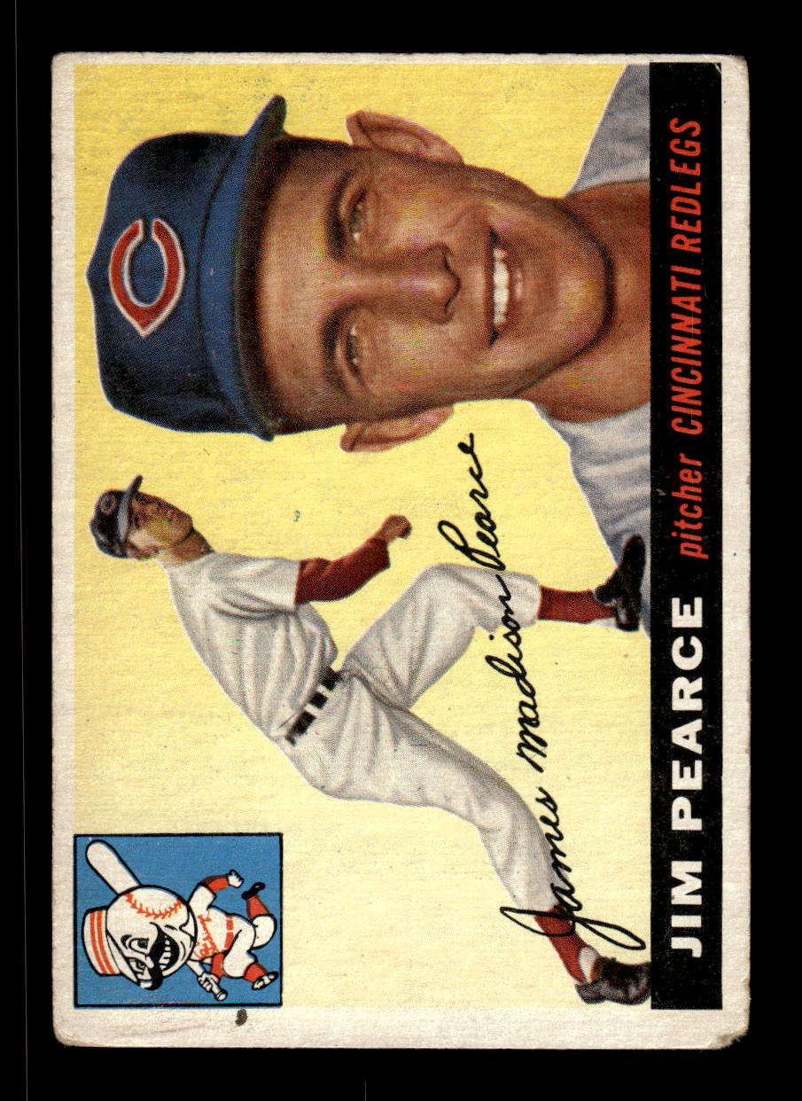 1955 Topps #170 Jim Pearce Cincinnati Redlegs F/G CS26017979